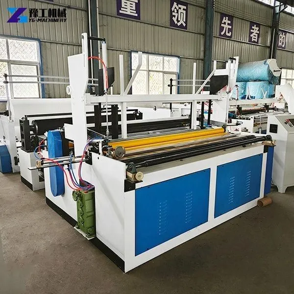 Paper Roll Rewinding Machine